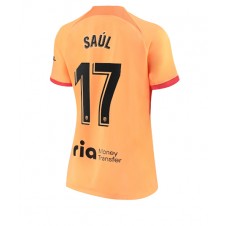 Atletico Madrid Saul Niguez #17 Tredje Tröja Dam 2022-23 Korta ärmar